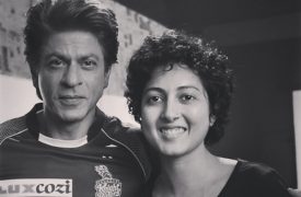 TVC shoot with SRK